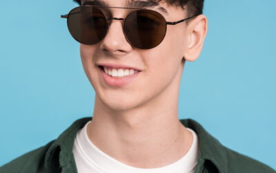 Portrait of a smiling young man in sunglasses